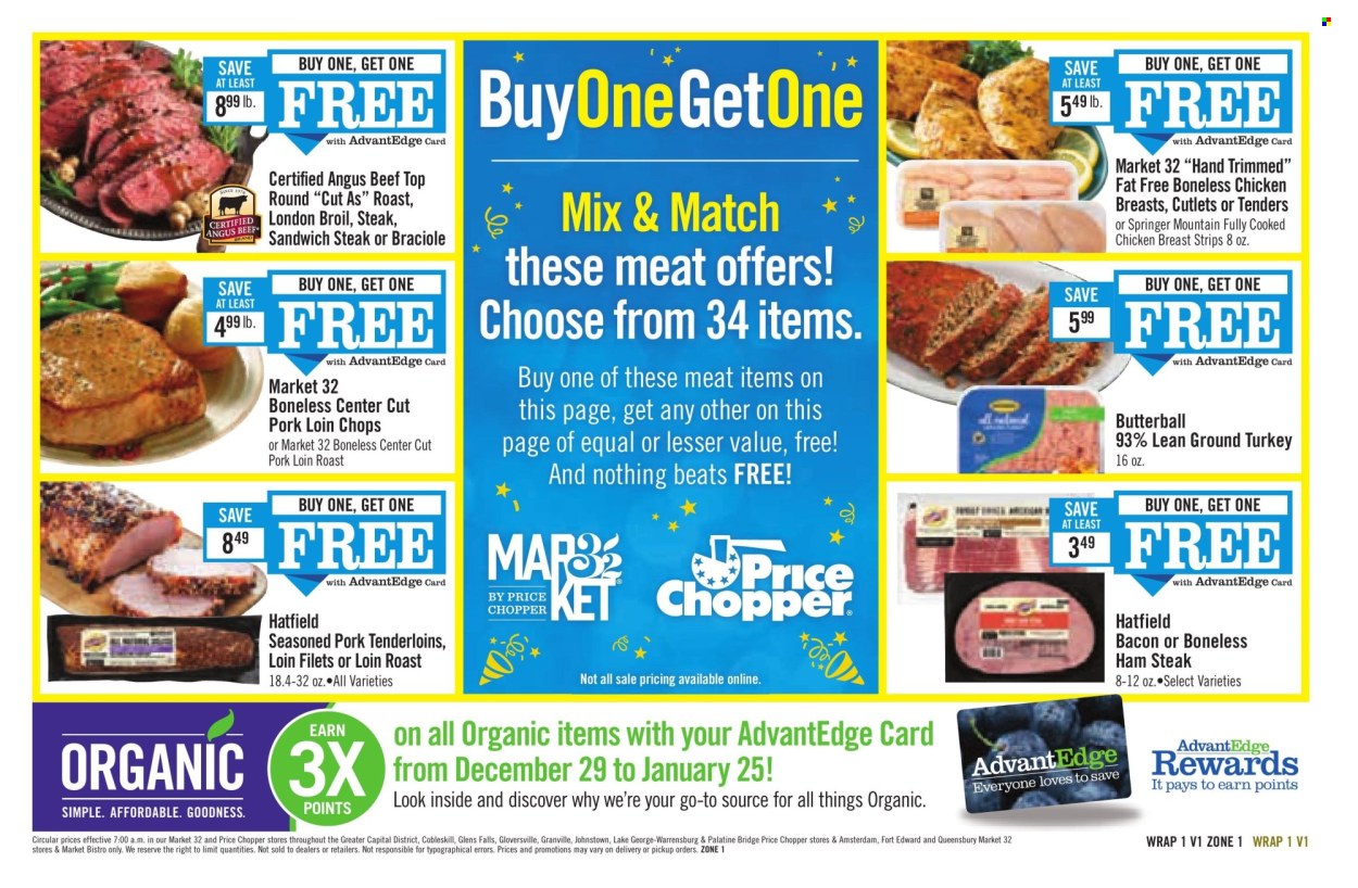 Price Chopper ad - 12/29/2024 - 01/04/2025. Page 1