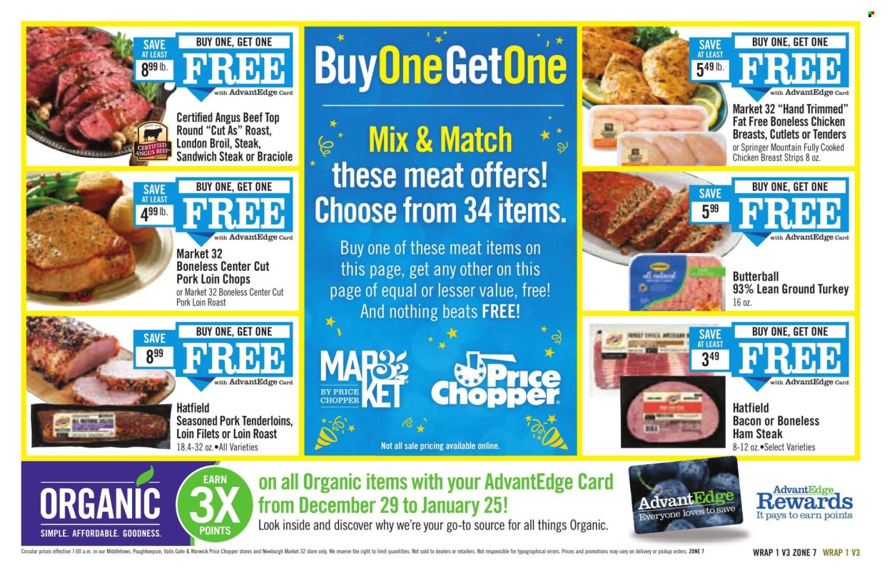 Price Chopper ad - 12/29/2024 - 01/04/2025. Page 1