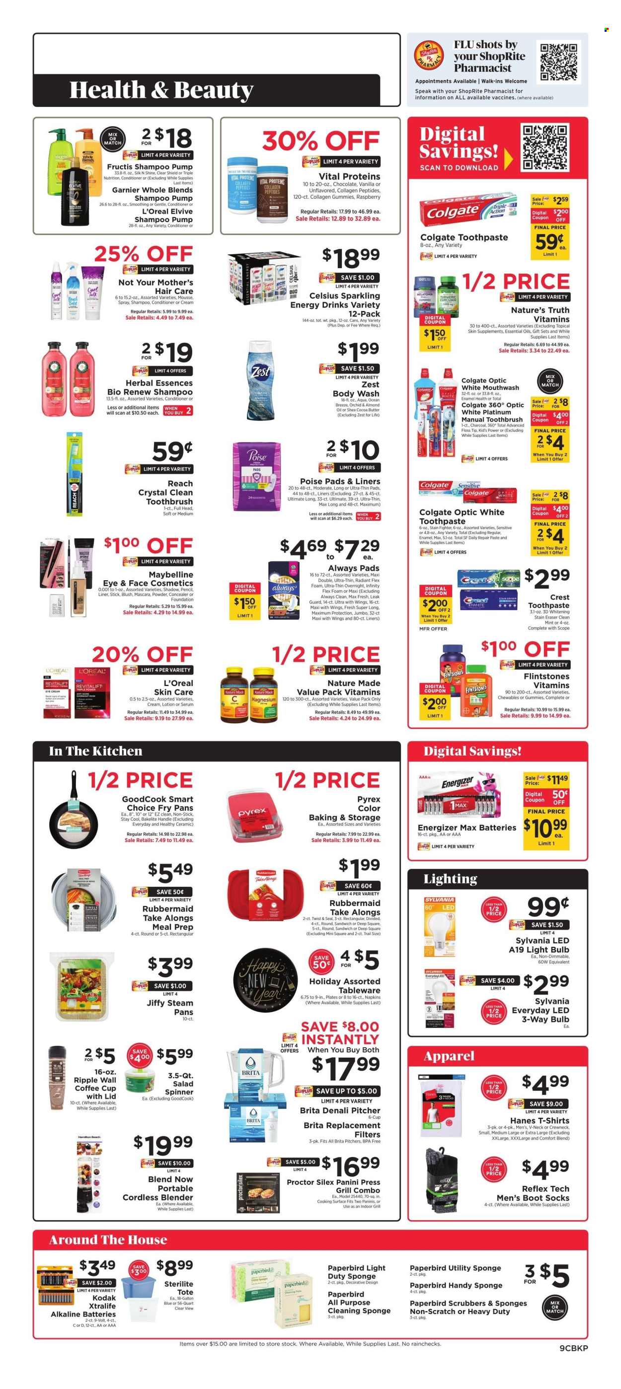 ShopRite ad - 12/29/2024 - 01/04/2025. Page 1