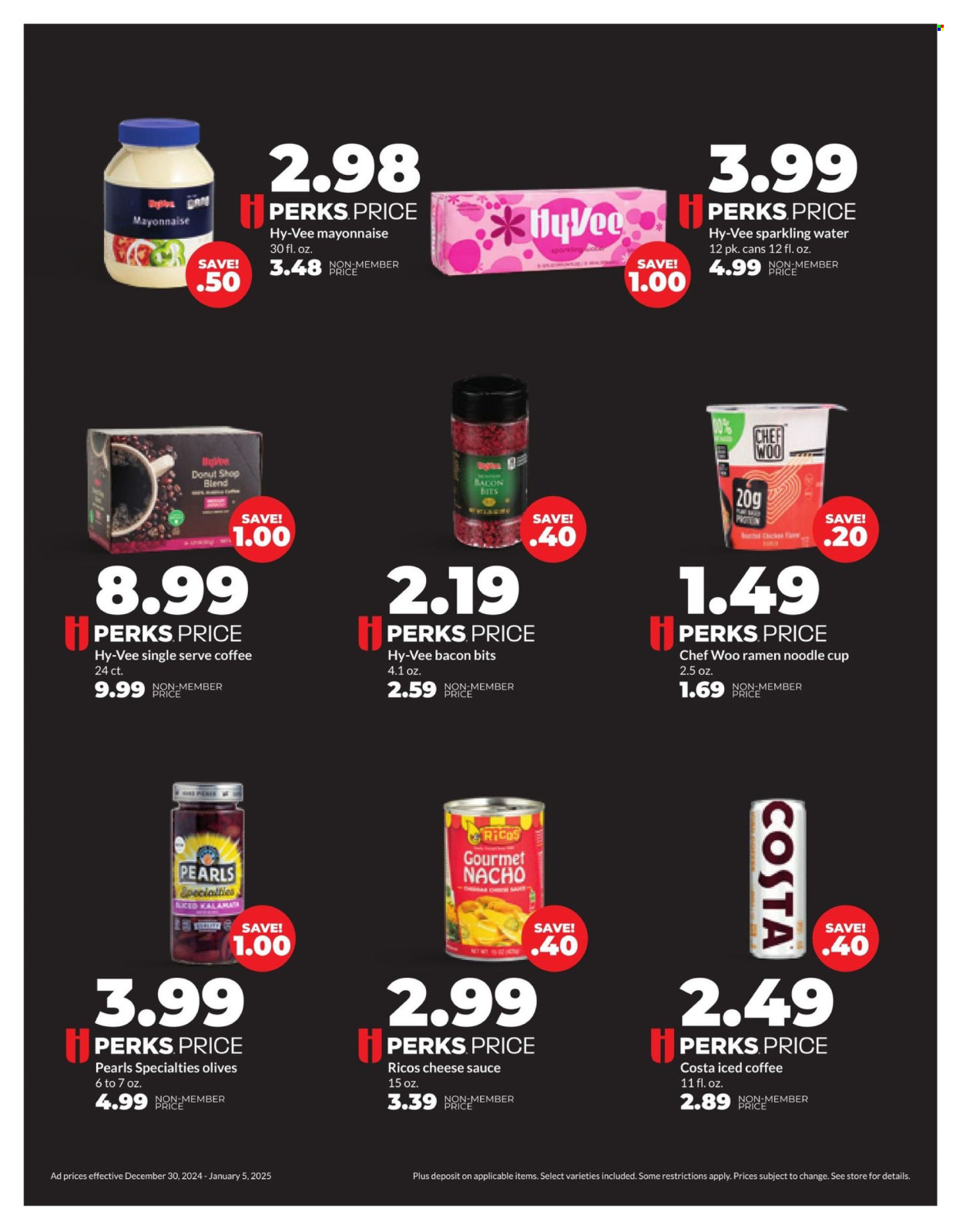 Hy-Vee ad - 12/30/2024 - 01/05/2025. Page 1