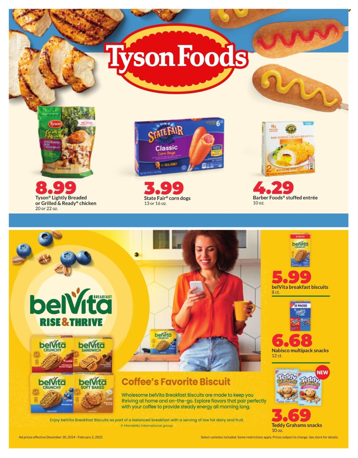 Hy-Vee ad - 12/30/2024 - 01/05/2025. Page 1