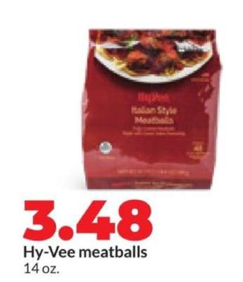 Hy-Vee meatballs