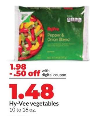 Hy-Vee vegetables