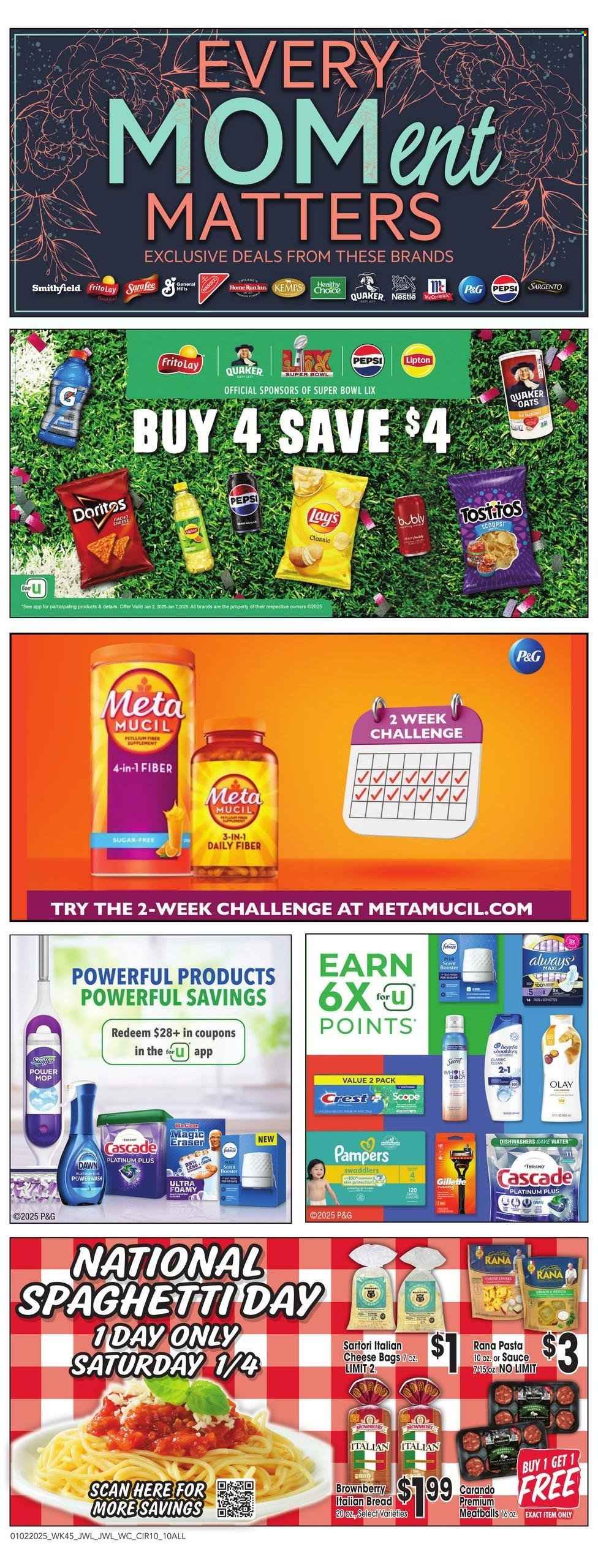 Jewel Osco ad - 01/02/2025 - 01/07/2025. Page 1