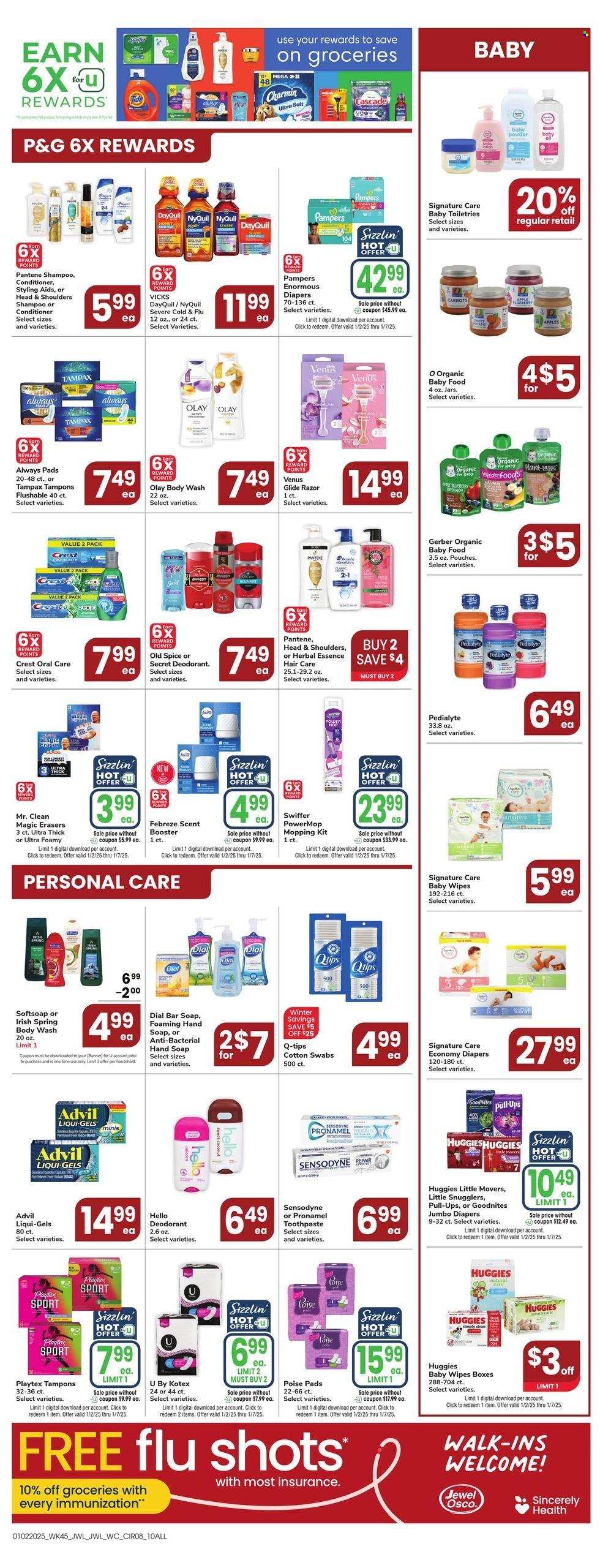 Jewel Osco ad - 01/02/2025 - 01/07/2025. Page 1