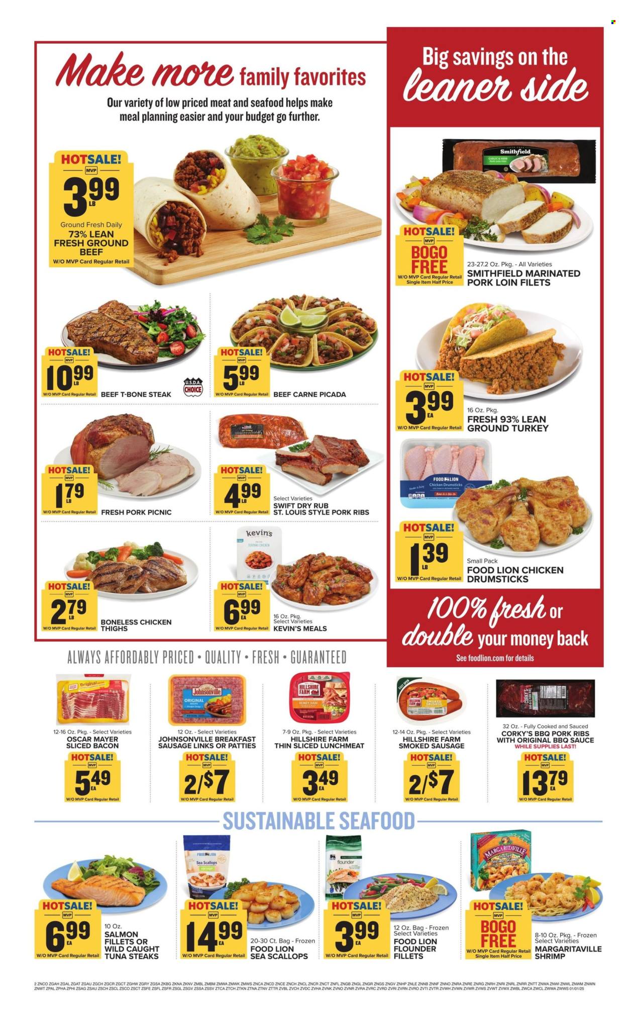 Food Lion ad - 01/01/2025 - 01/07/2025. Page 1