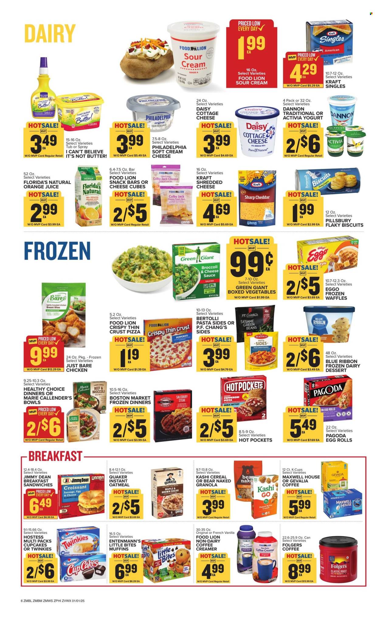 Food Lion ad - 01/01/2025 - 01/07/2025. Page 1