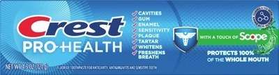 Crest Toothpaste - 2.4-5.4 oz