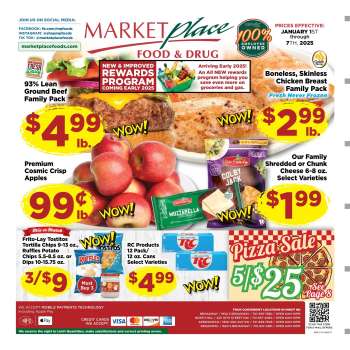 Marketplace Foods Flyer - 01/01/2025 - 01/07/2025.