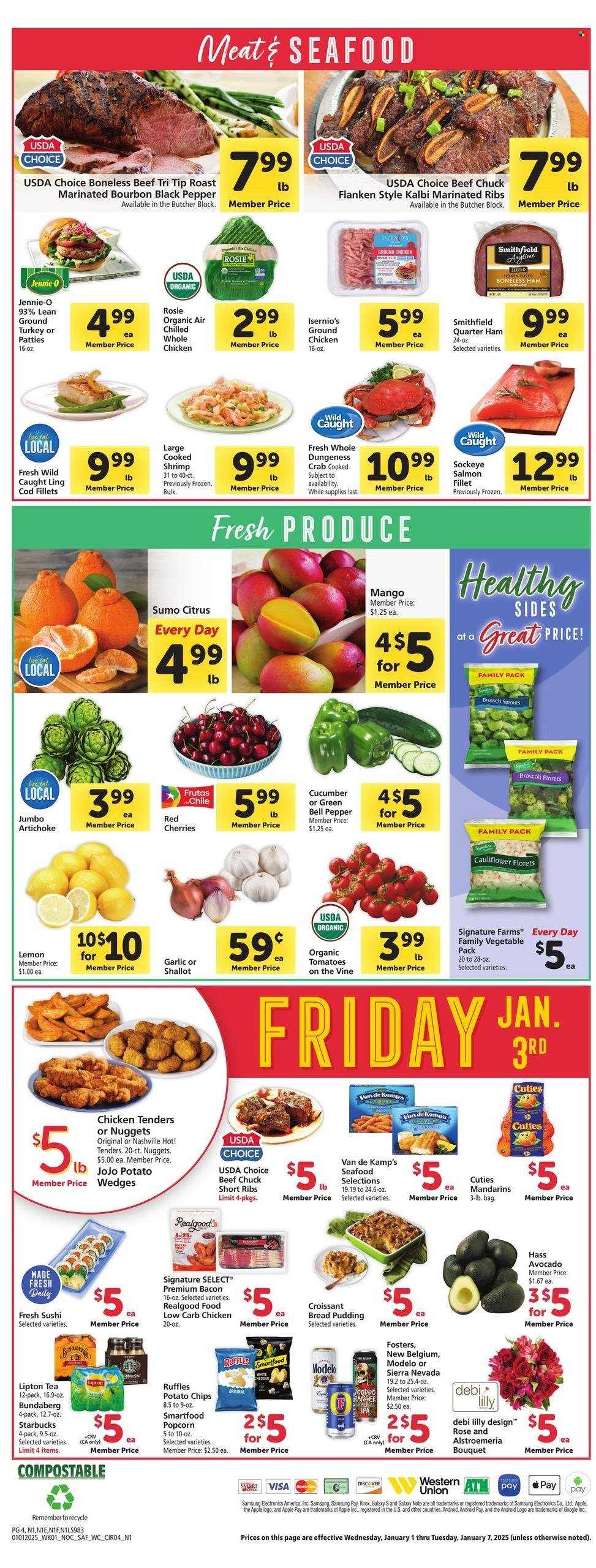 Safeway ad - 01/01/2025 - 01/07/2025. Page 1