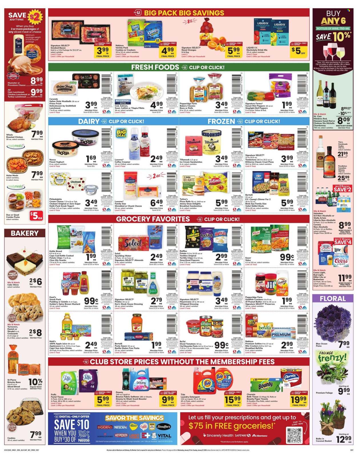 Safeway ad - 01/01/2025 - 01/07/2025. Page 1