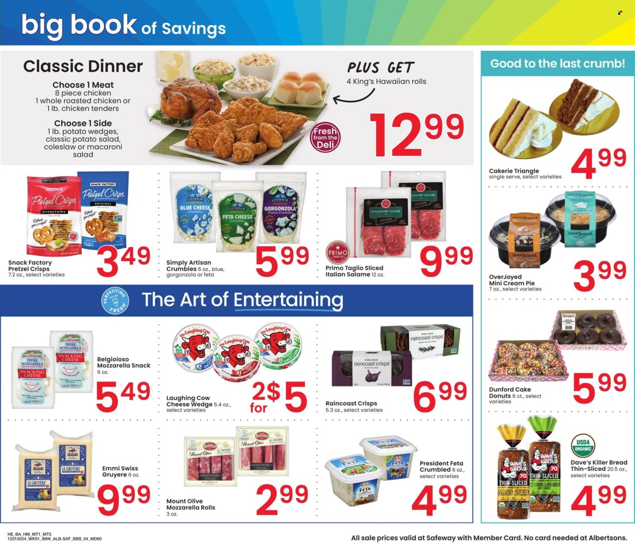 Safeway ad - 12/31/2024 - 01/27/2025. Page 1