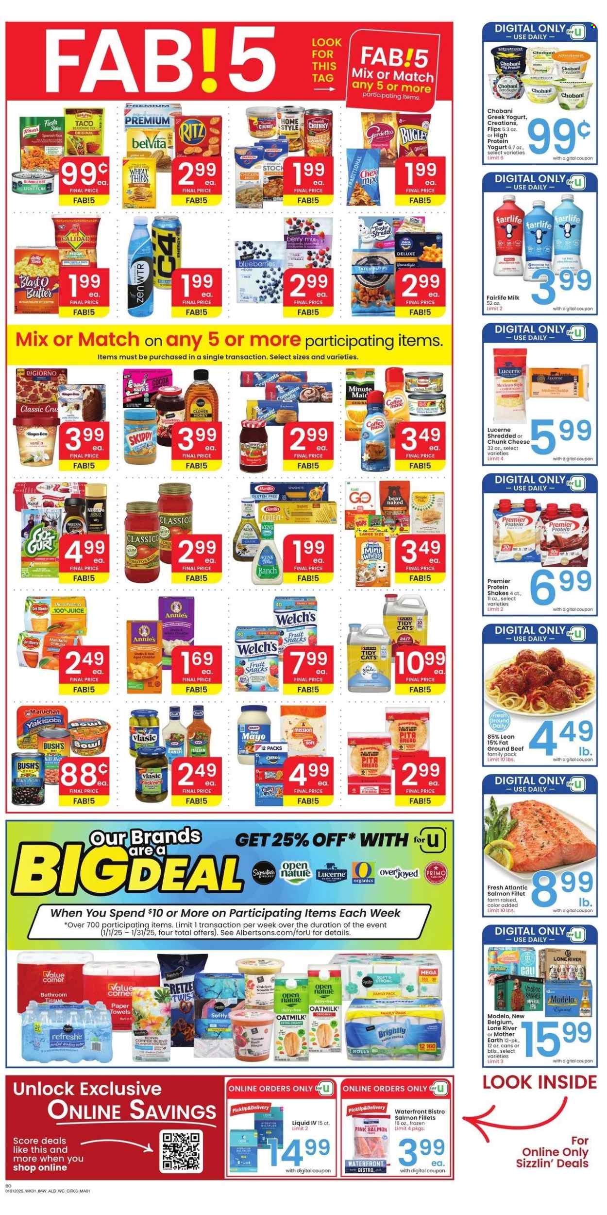 Albertsons ad - 01/01/2025 - 01/07/2025. Page 1