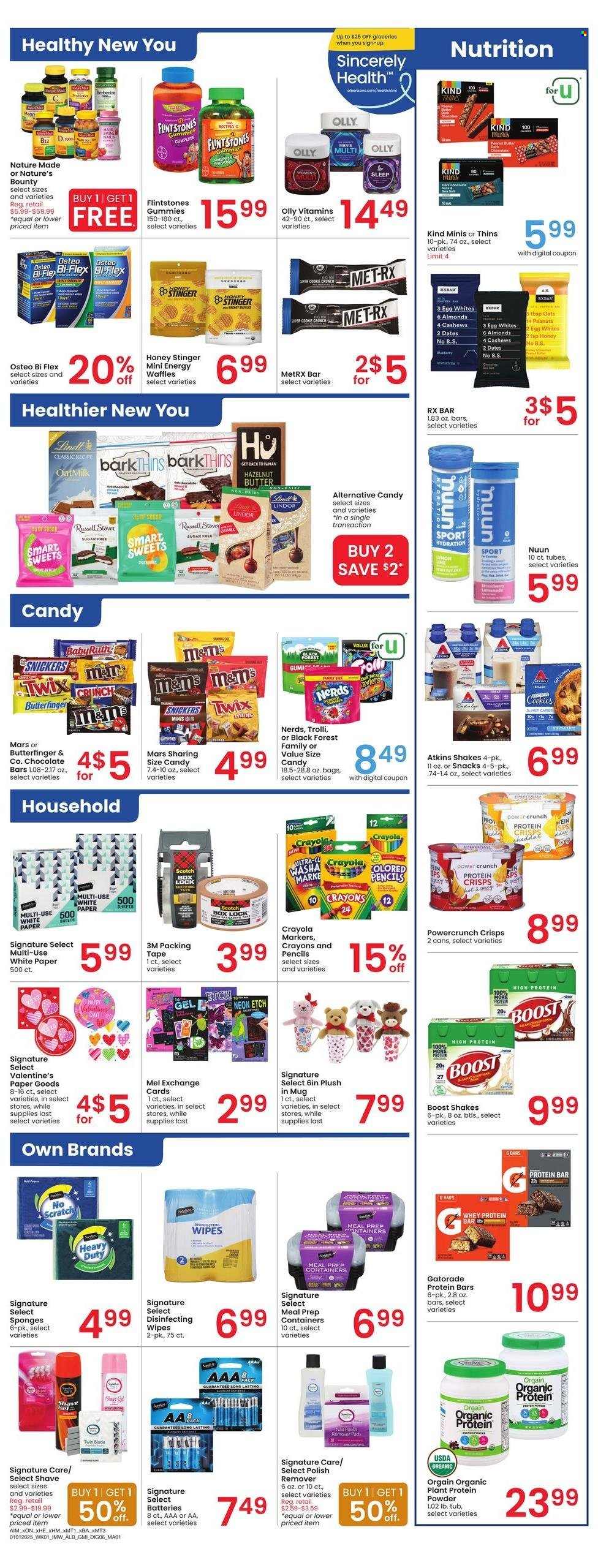 Albertsons ad - 01/01/2025 - 01/07/2025. Page 1