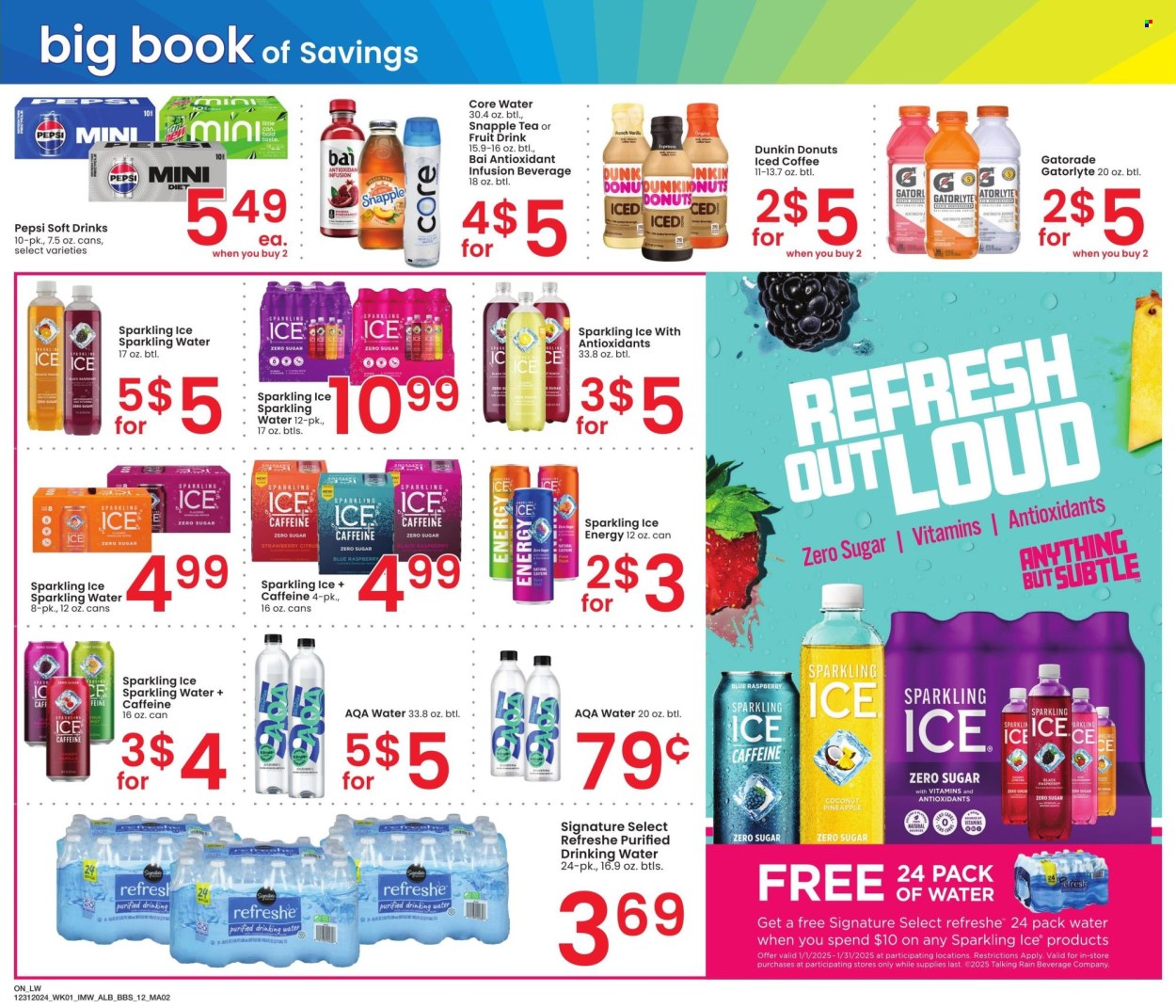 Albertsons ad - 12/31/2024 - 01/27/2025. Page 1