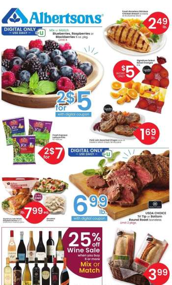 Albertsons Flyer - 01/01/2025 - 01/07/2025.