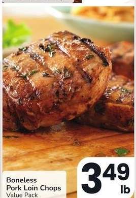 Boneless Pork Loin Chops - Value Pack