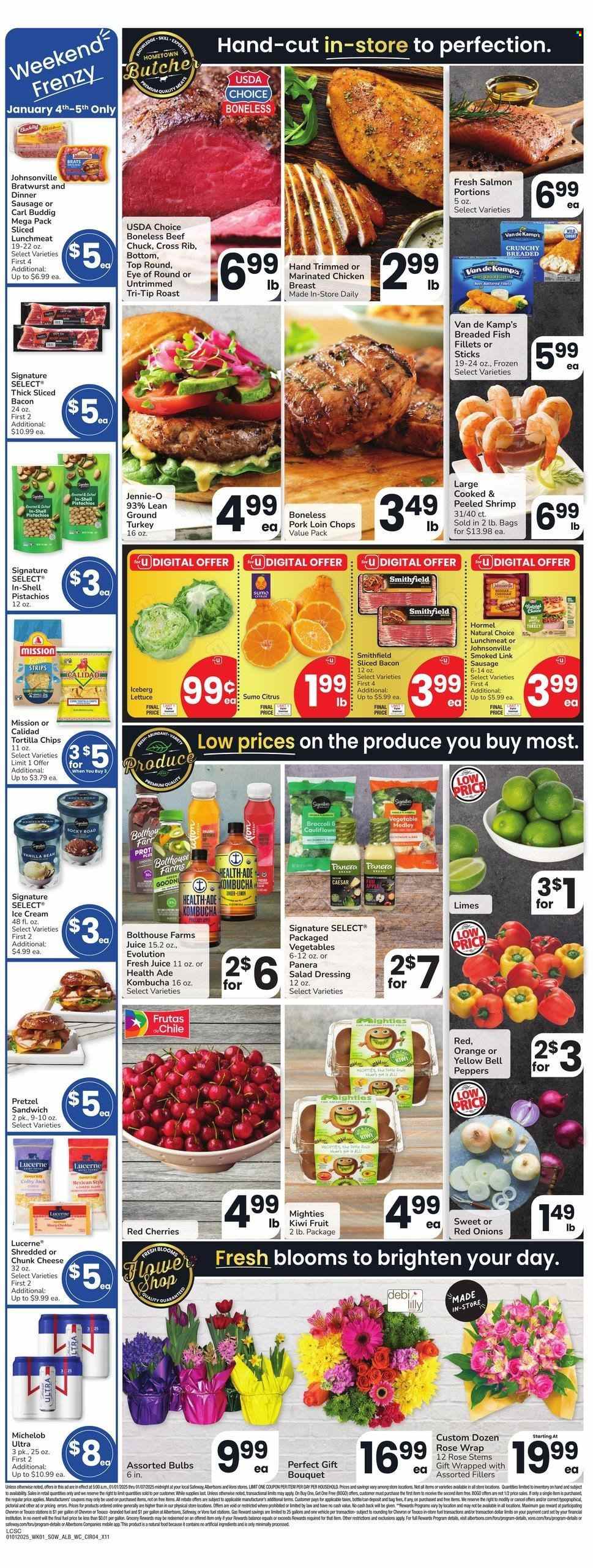 Albertsons ad - 01/01/2025 - 01/07/2025. Page 1