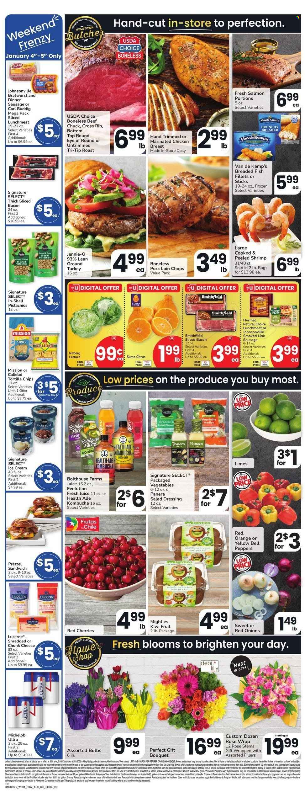 Albertsons ad - 01/01/2025 - 01/07/2025. Page 1