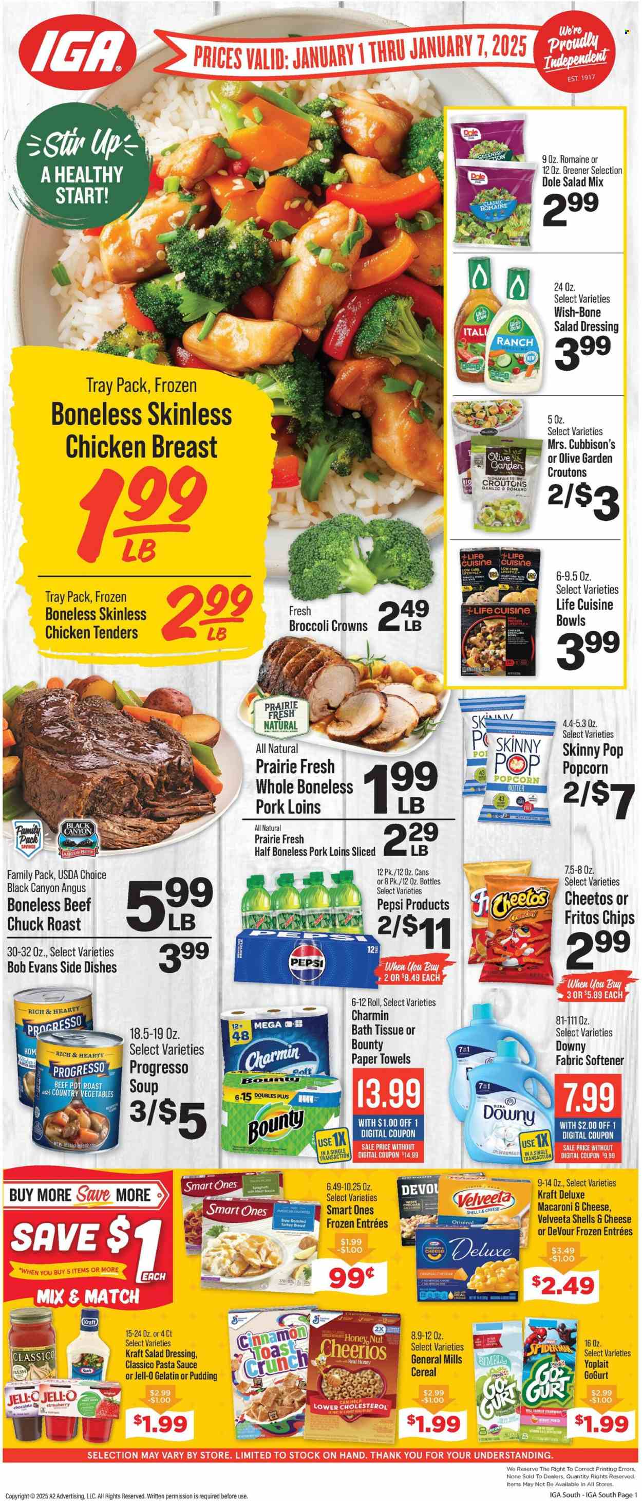 IGA ad - 01/01/2025 - 01/07/2025. Page 1