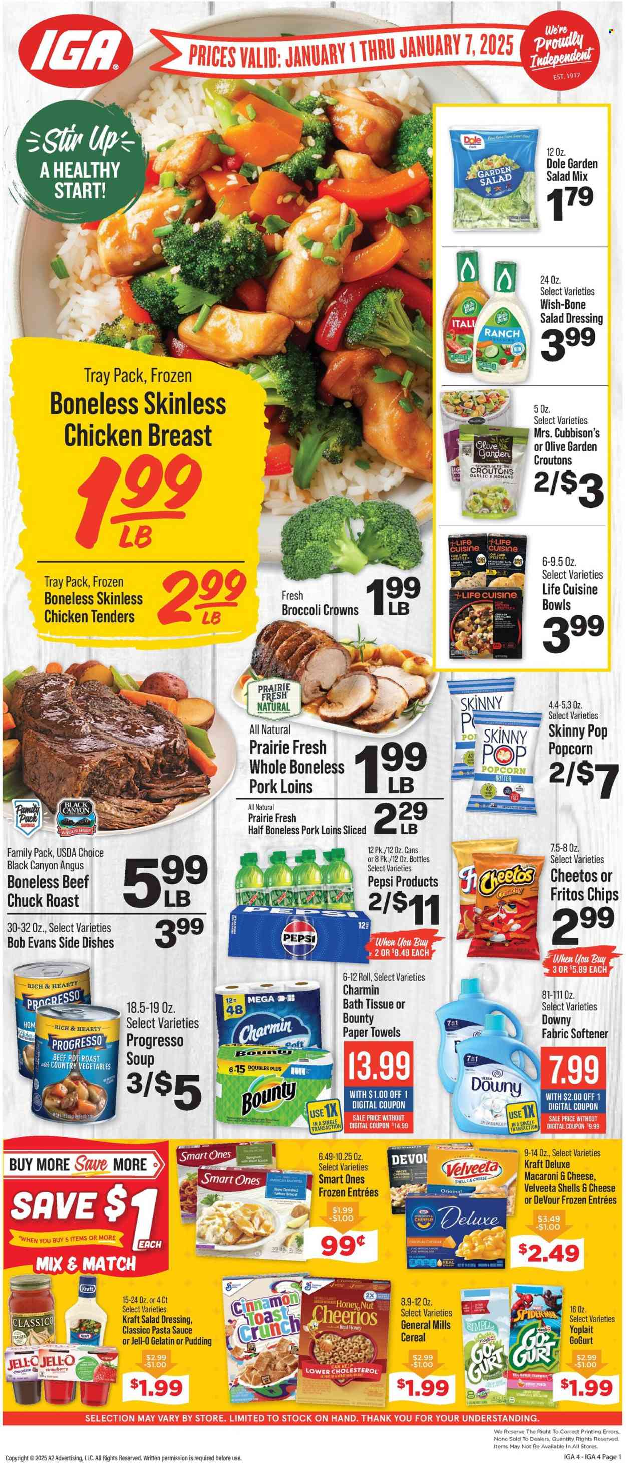 IGA ad - 01/01/2025 - 01/07/2025. Page 1