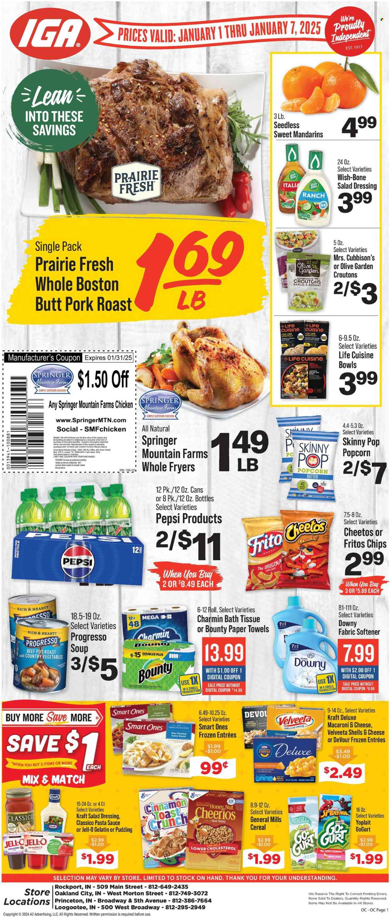 IGA ad - 01/01/2025 - 01/07/2025. Page 1