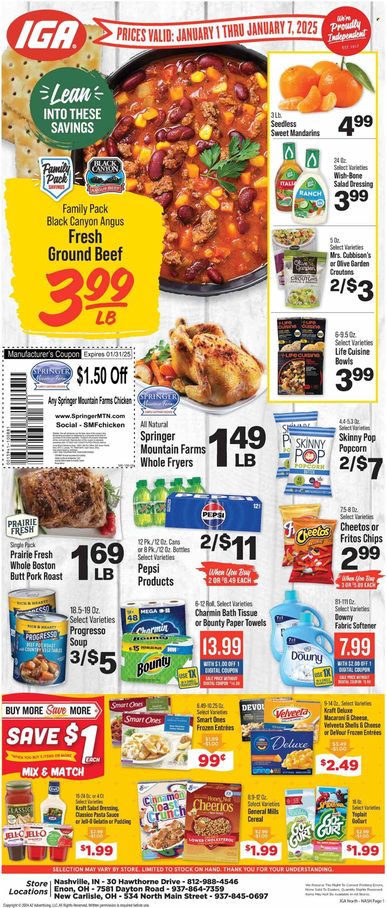 IGA ad - 01/01/2025 - 01/07/2025. Page 1