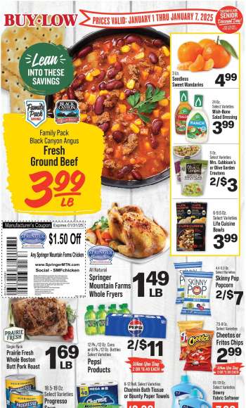 IGA Flyer - 01/01/2025 - 01/07/2025.