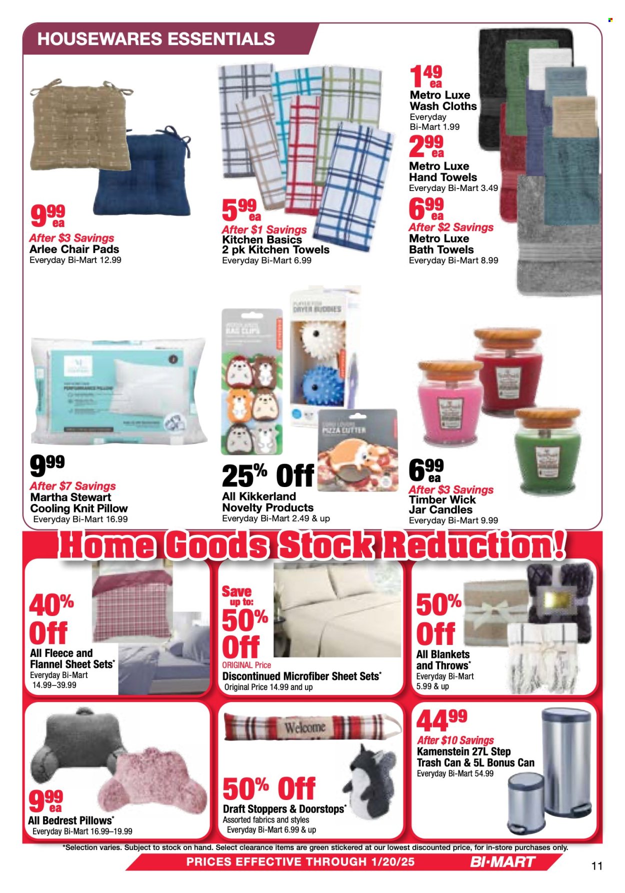 Bi-Mart ad - 12/31/2024 - 01/20/2025. Page 1