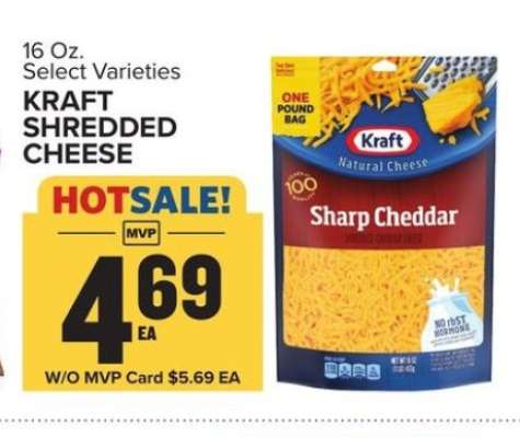 Kraft Shredded Cheese