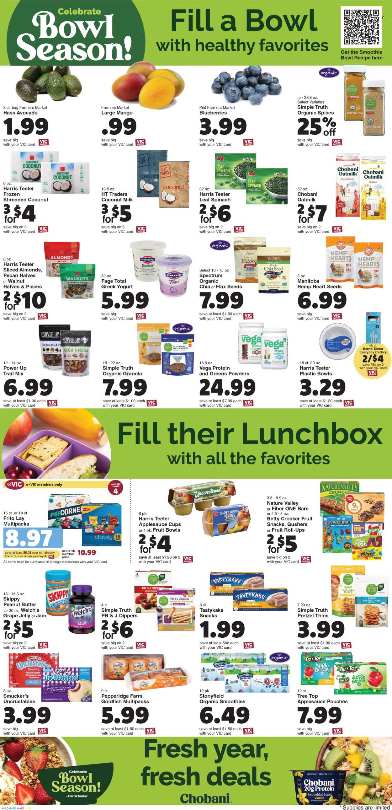 Harris Teeter ad - 01/01/2025 - 01/07/2025. Page 1