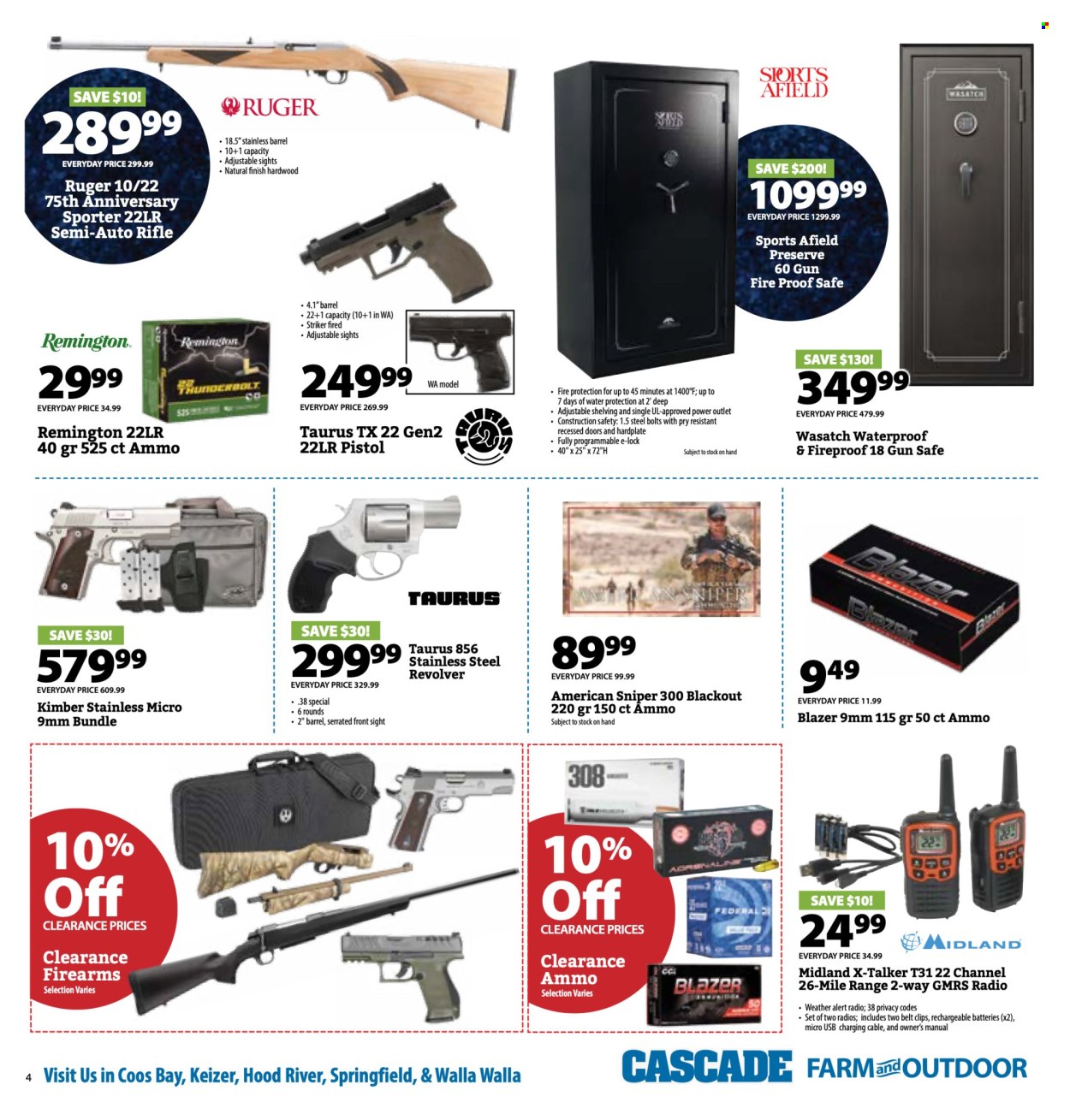 Cascade Farm And Outdoor ad - 01/01/2025 - 01/14/2025. Page 1