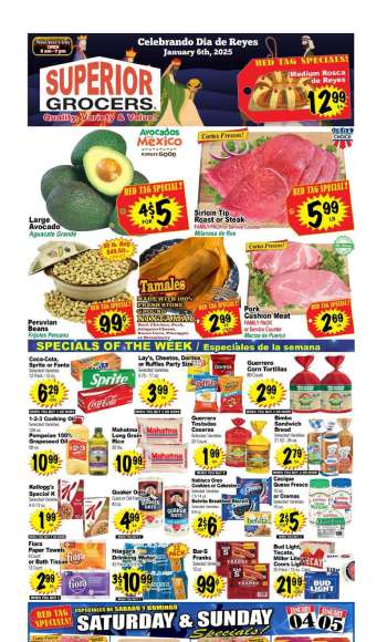 Superior Grocers Flyer - 01/01/2025 - 01/07/2025.