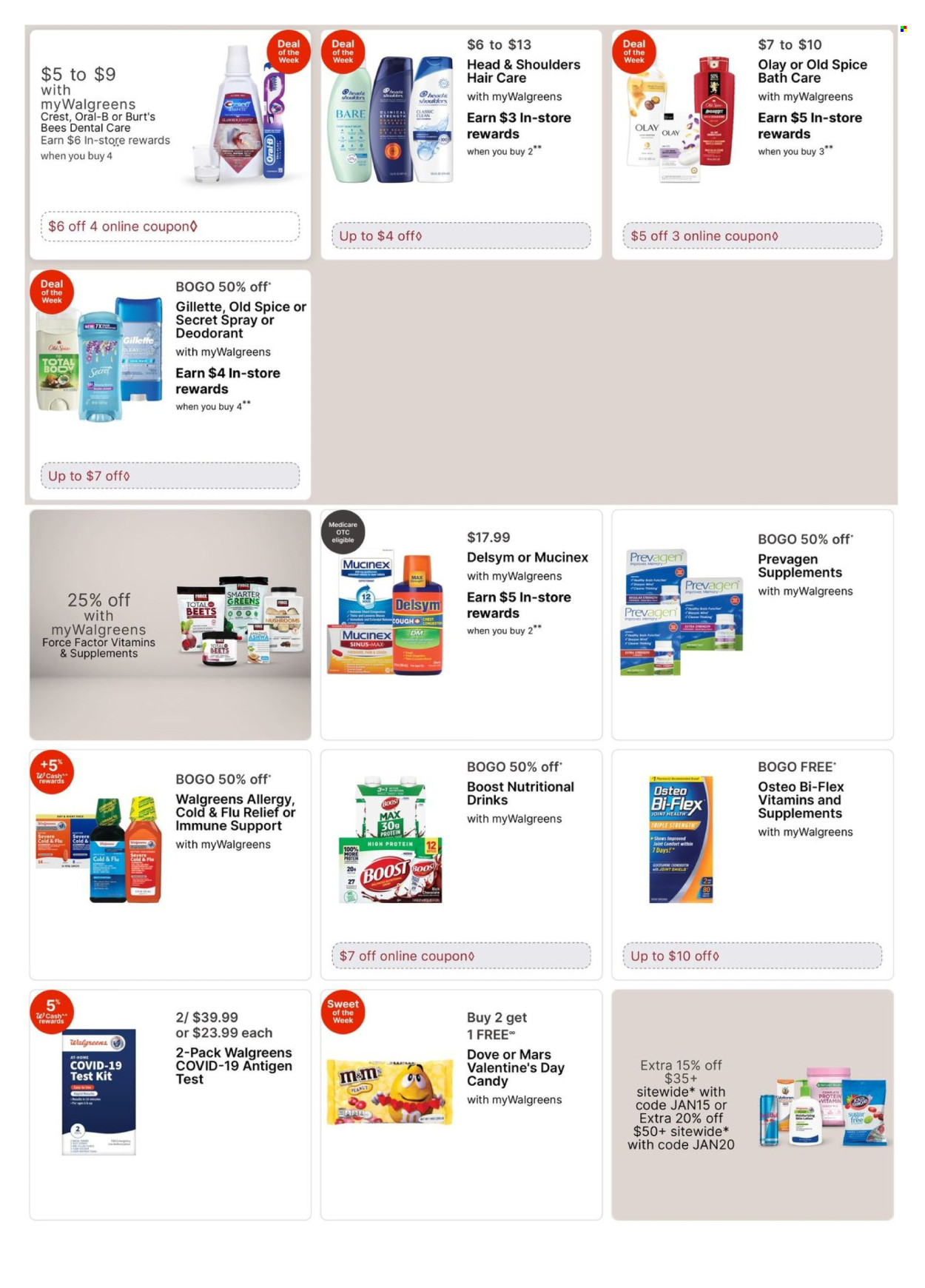 Walgreens ad - 01/05/2025 - 01/11/2025. Page 1