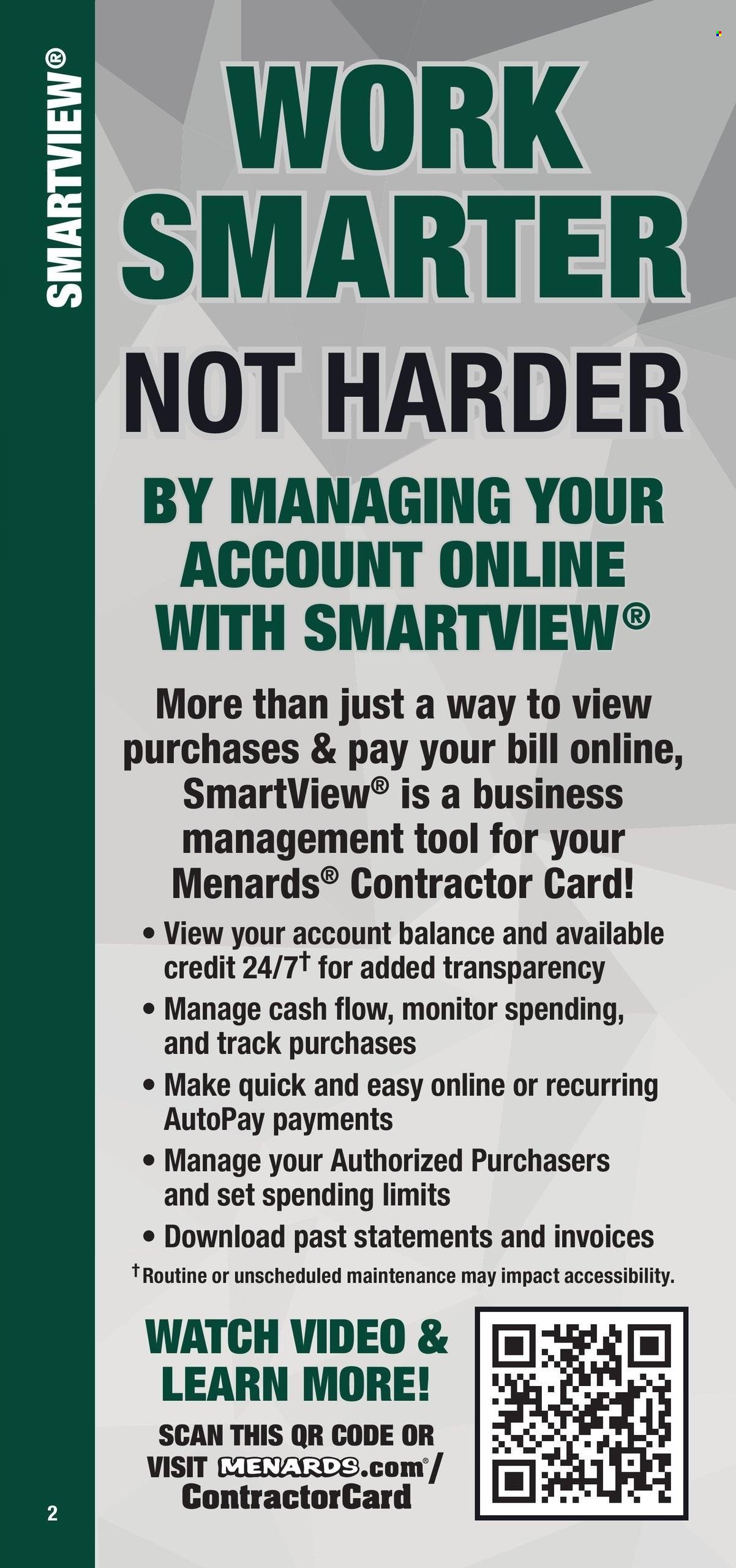 Menards ad - 01/01/2025 - 12/31/2025. Page 1