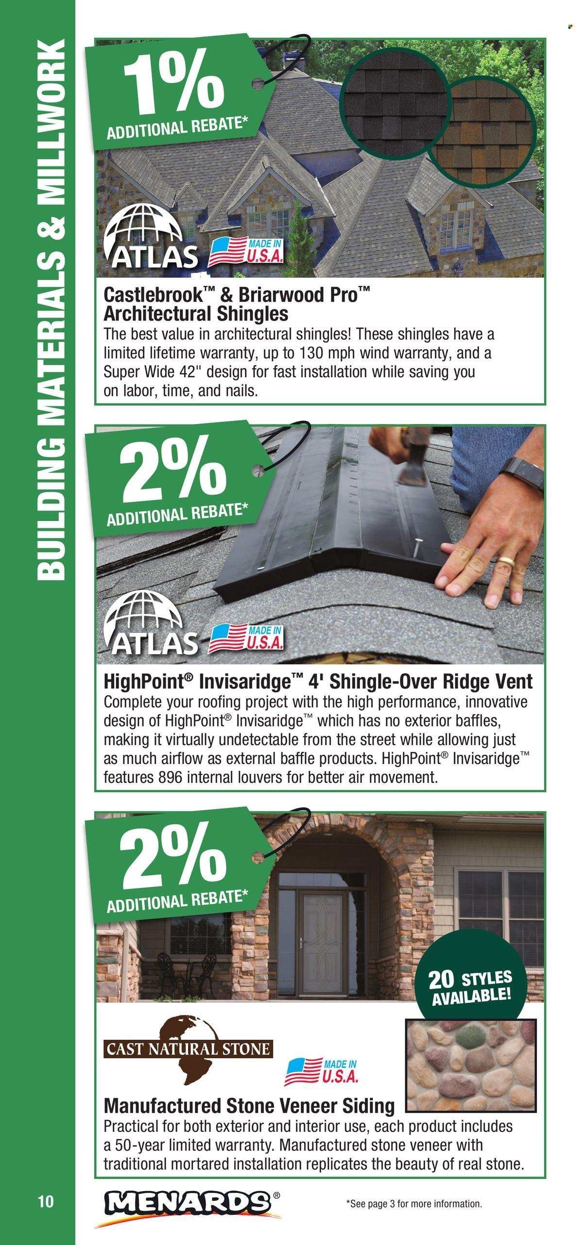 Menards ad - 01/01/2025 - 12/31/2025. Page 1