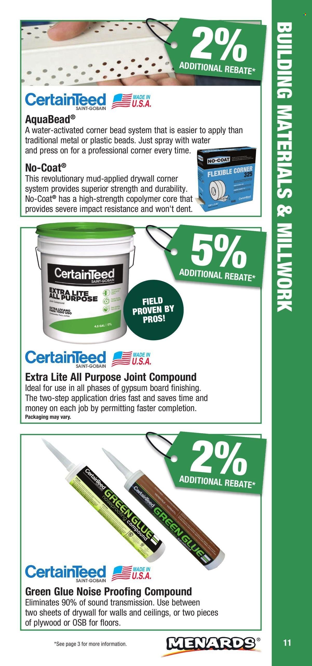 Menards ad - 01/01/2025 - 12/31/2025. Page 1