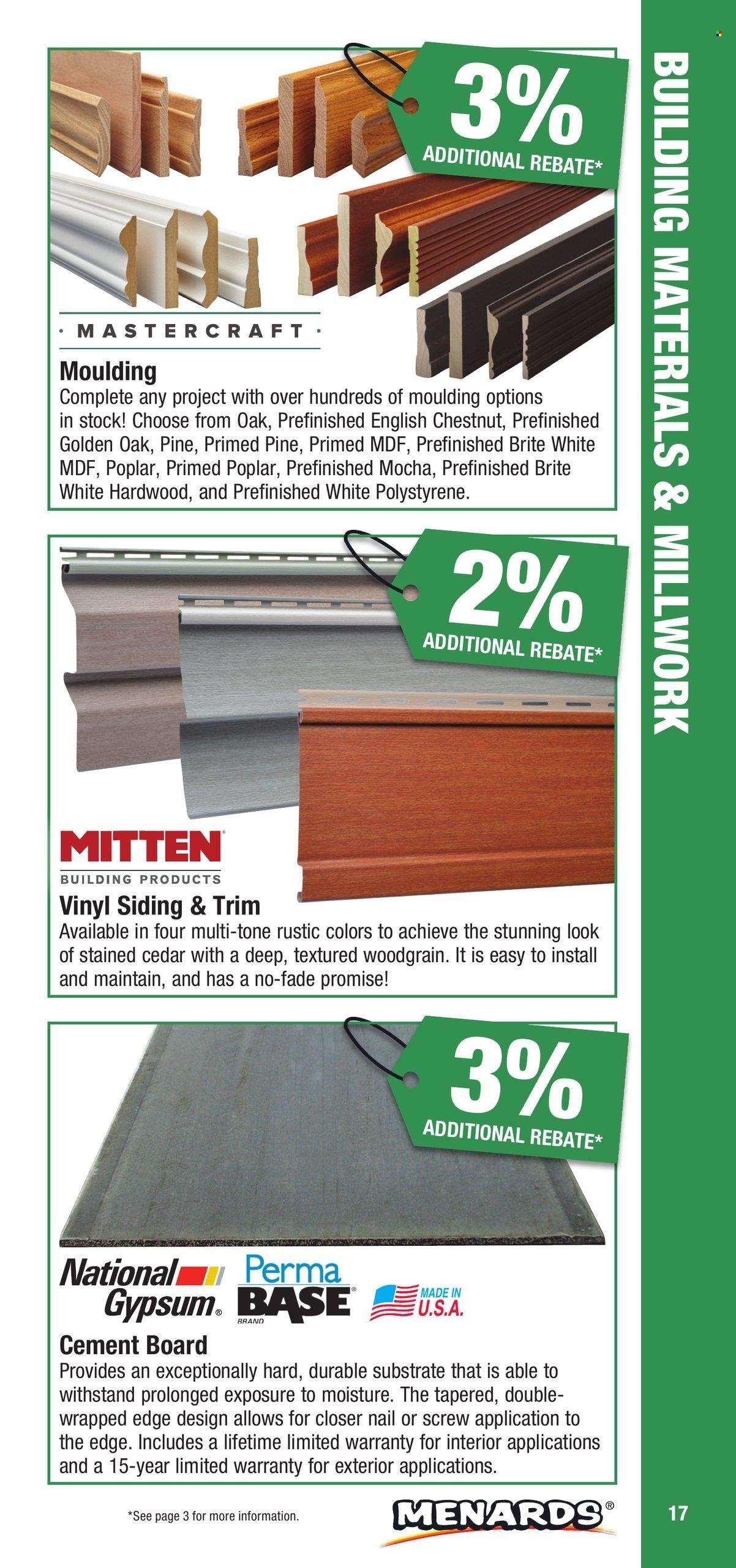 Menards ad - 01/01/2025 - 12/31/2025. Page 1