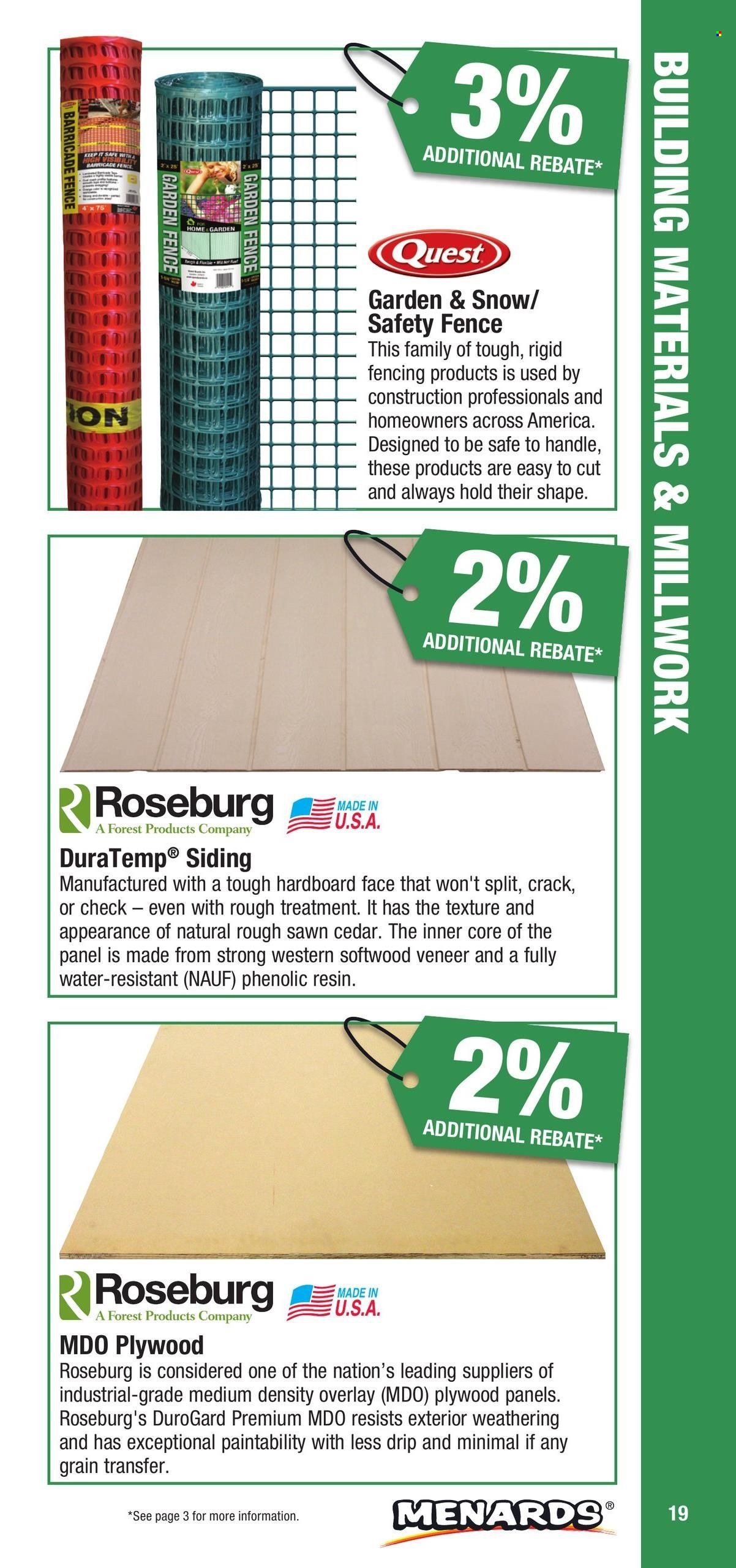 Menards ad - 01/01/2025 - 12/31/2025. Page 1