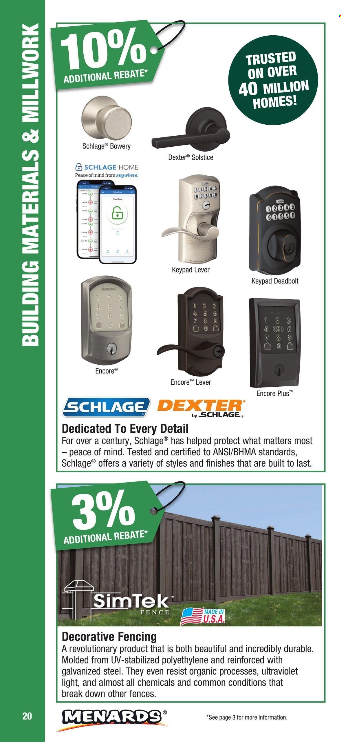 Menards ad - 01/01/2025 - 12/31/2025. Page 1