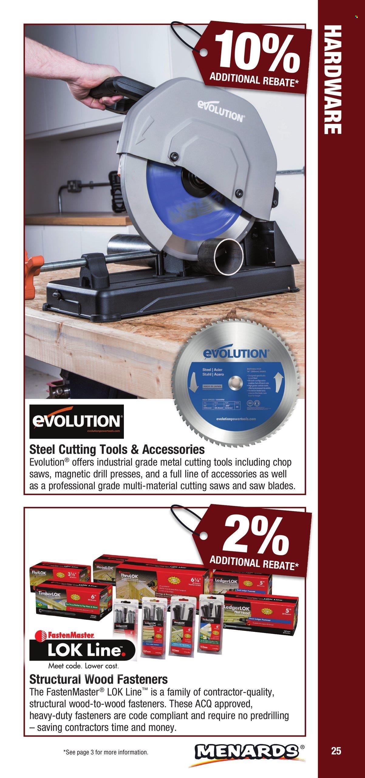 Menards ad - 01/01/2025 - 12/31/2025. Page 1