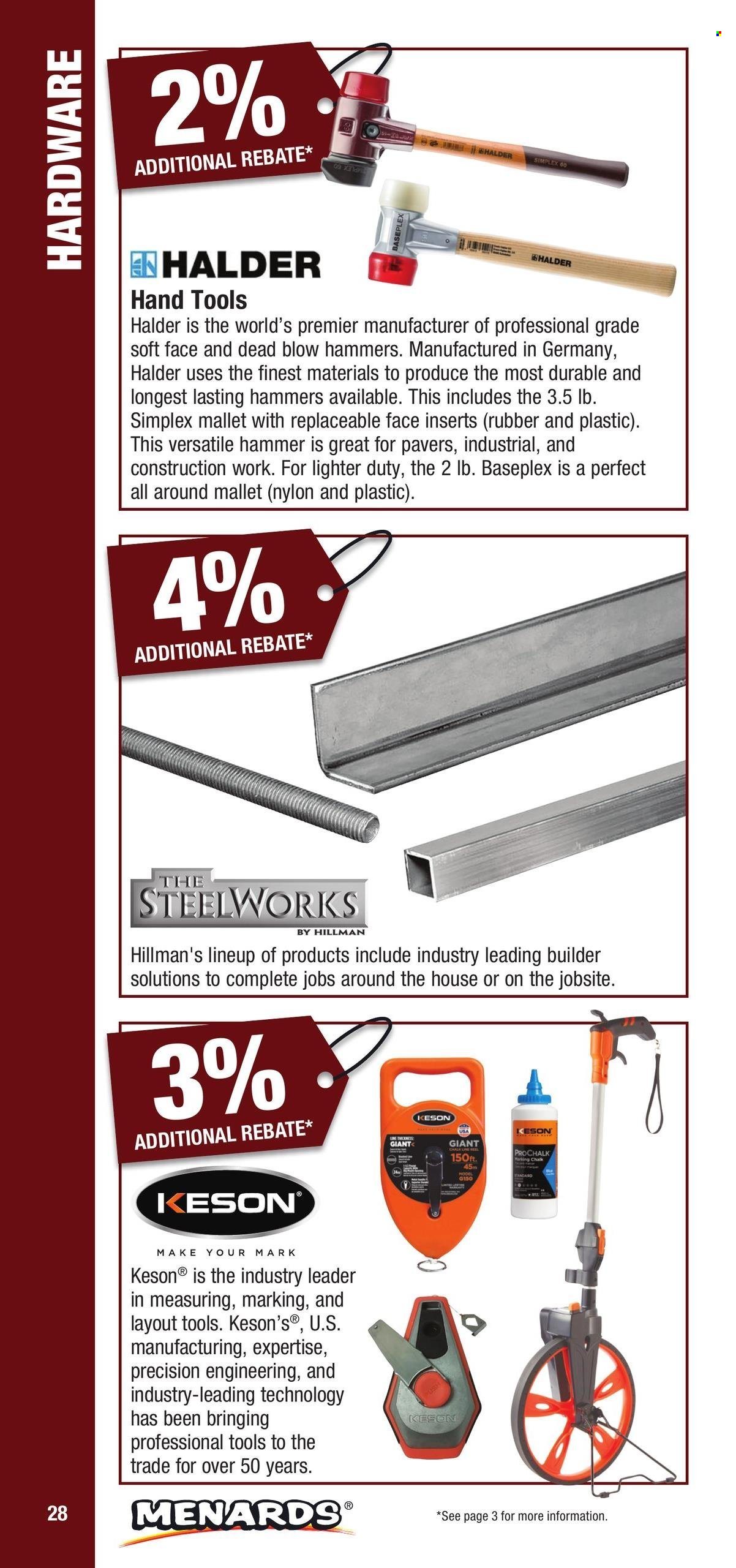 Menards ad - 01/01/2025 - 12/31/2025. Page 1