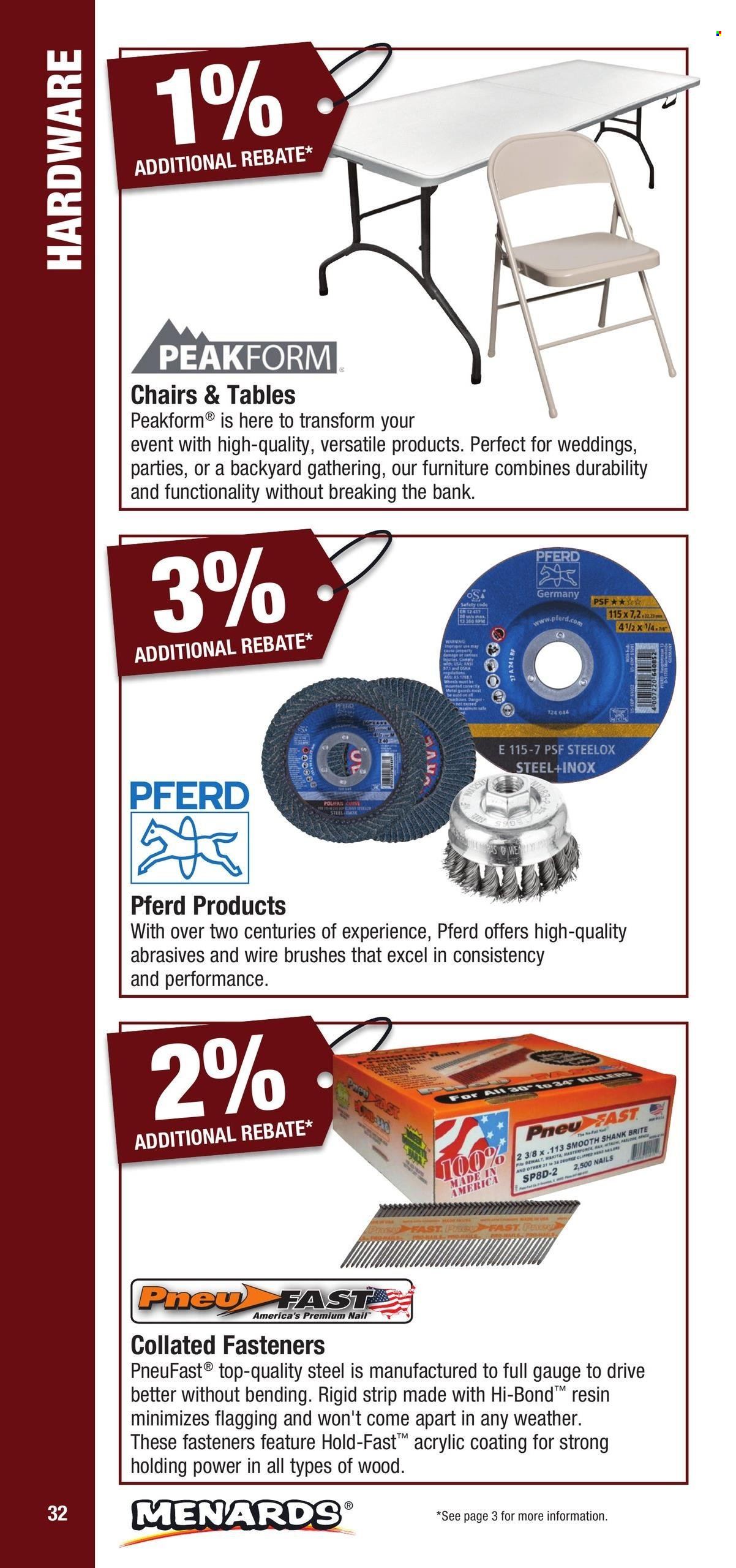Menards ad - 01/01/2025 - 12/31/2025. Page 1