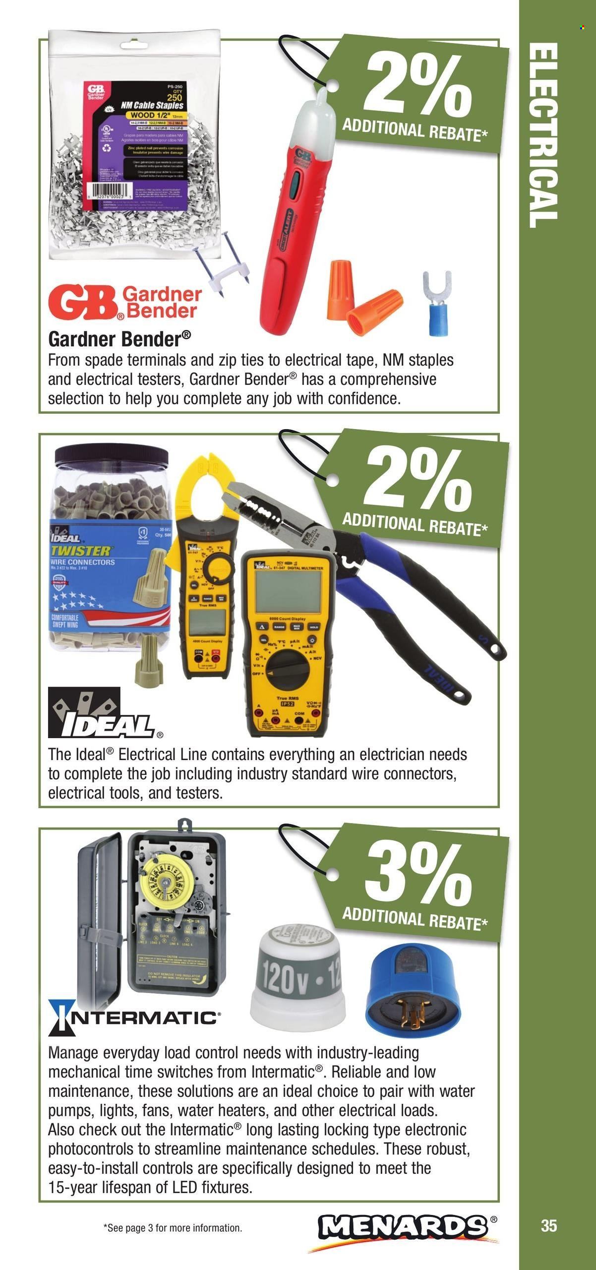 Menards ad - 01/01/2025 - 12/31/2025. Page 1