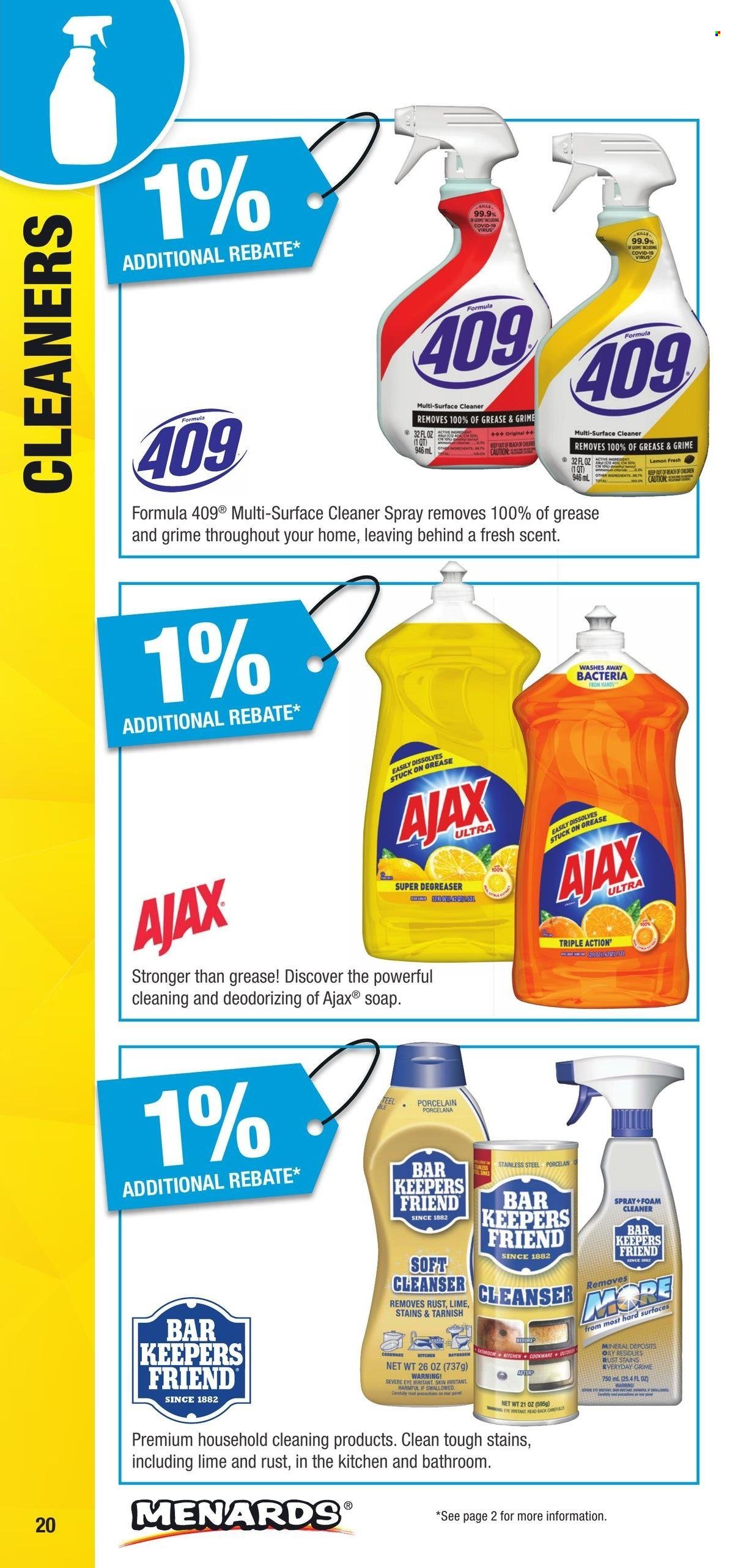 Menards ad - 01/01/2025 - 12/31/2025. Page 1