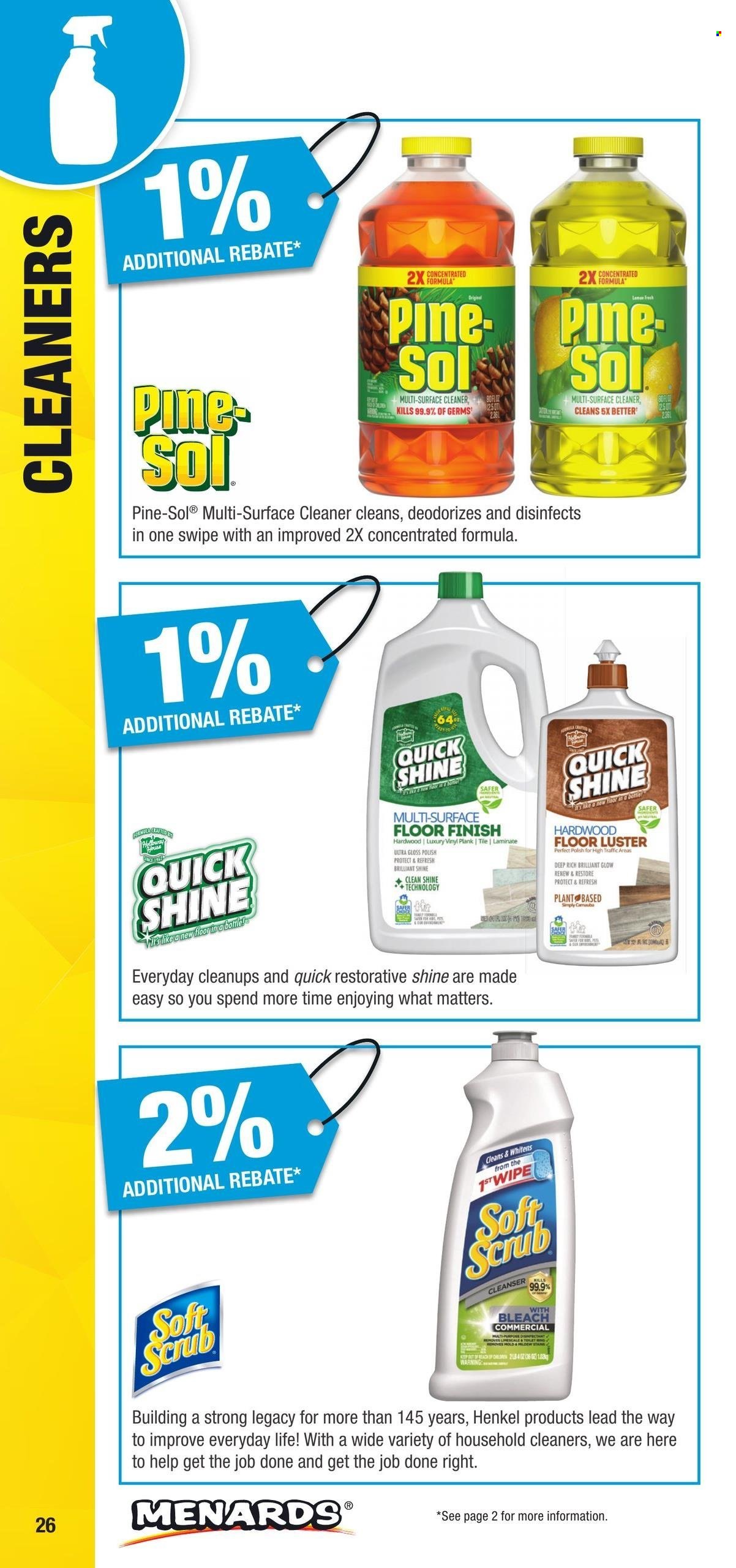 Menards ad - 01/01/2025 - 12/31/2025. Page 1