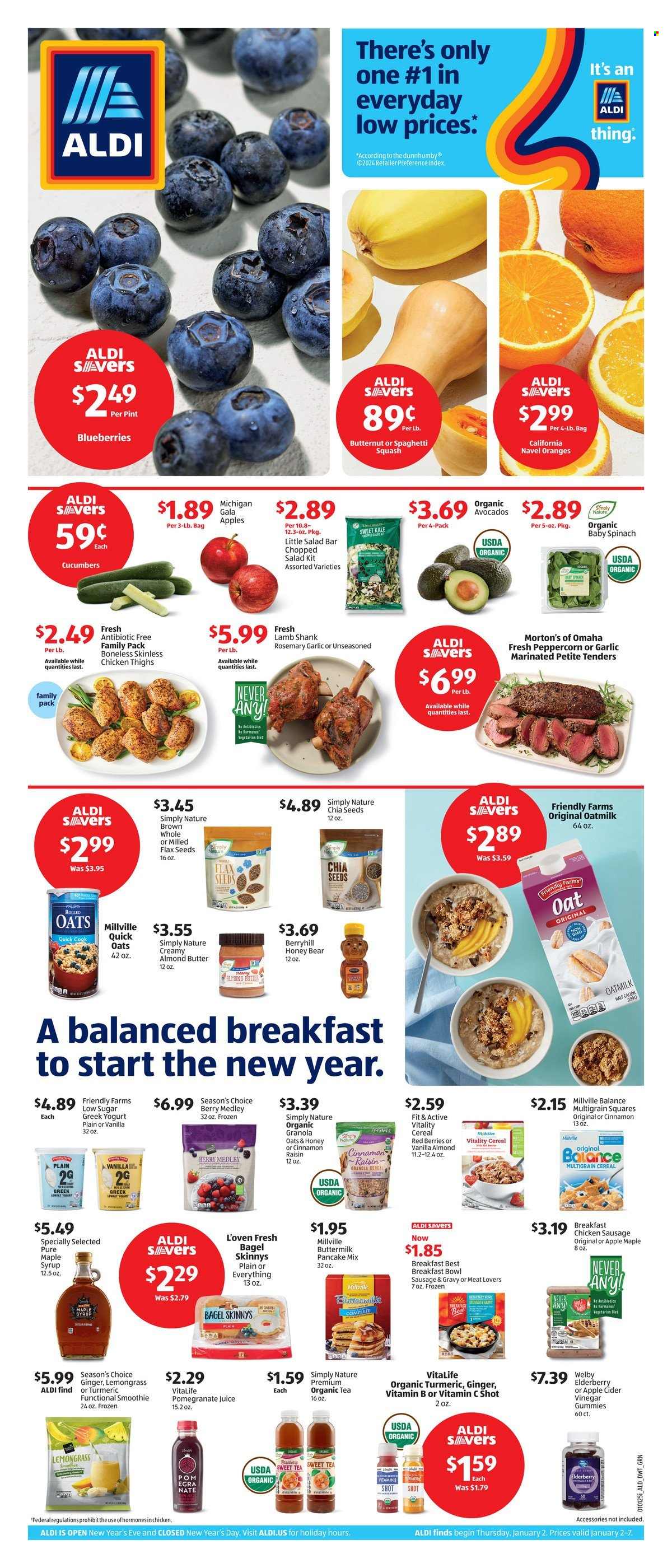 ALDI ad - 01/01/2025 - 01/07/2025. Page 1