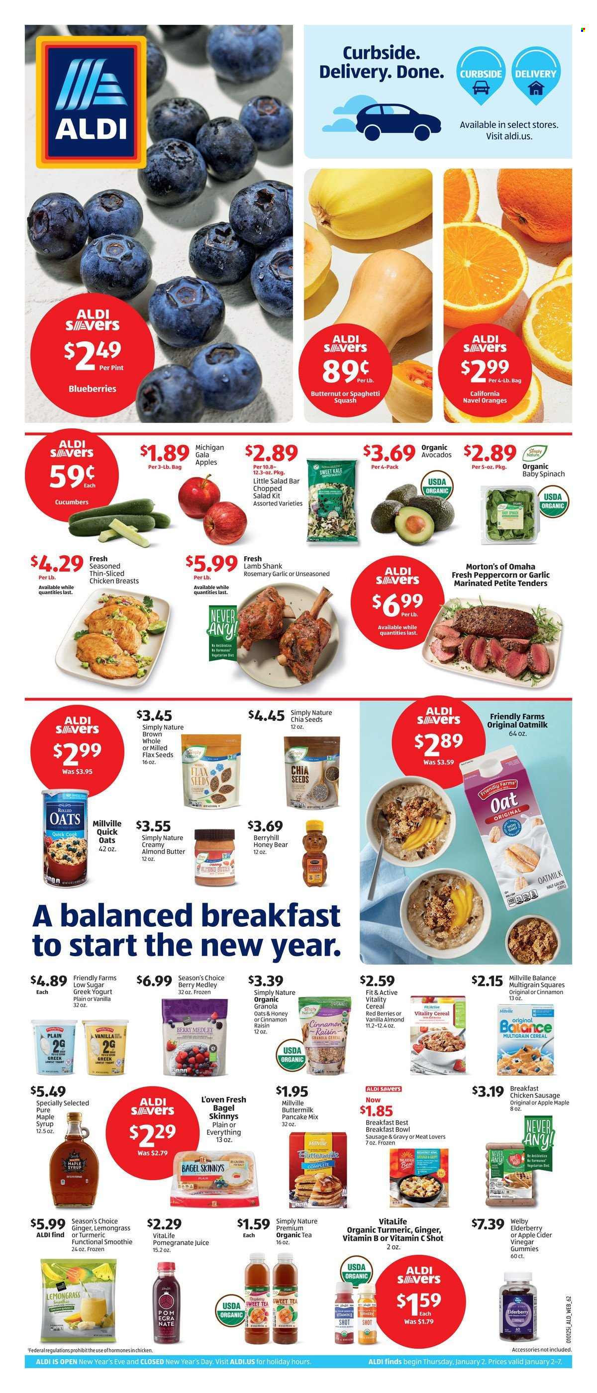 ALDI ad - 01/01/2025 - 01/07/2025. Page 1