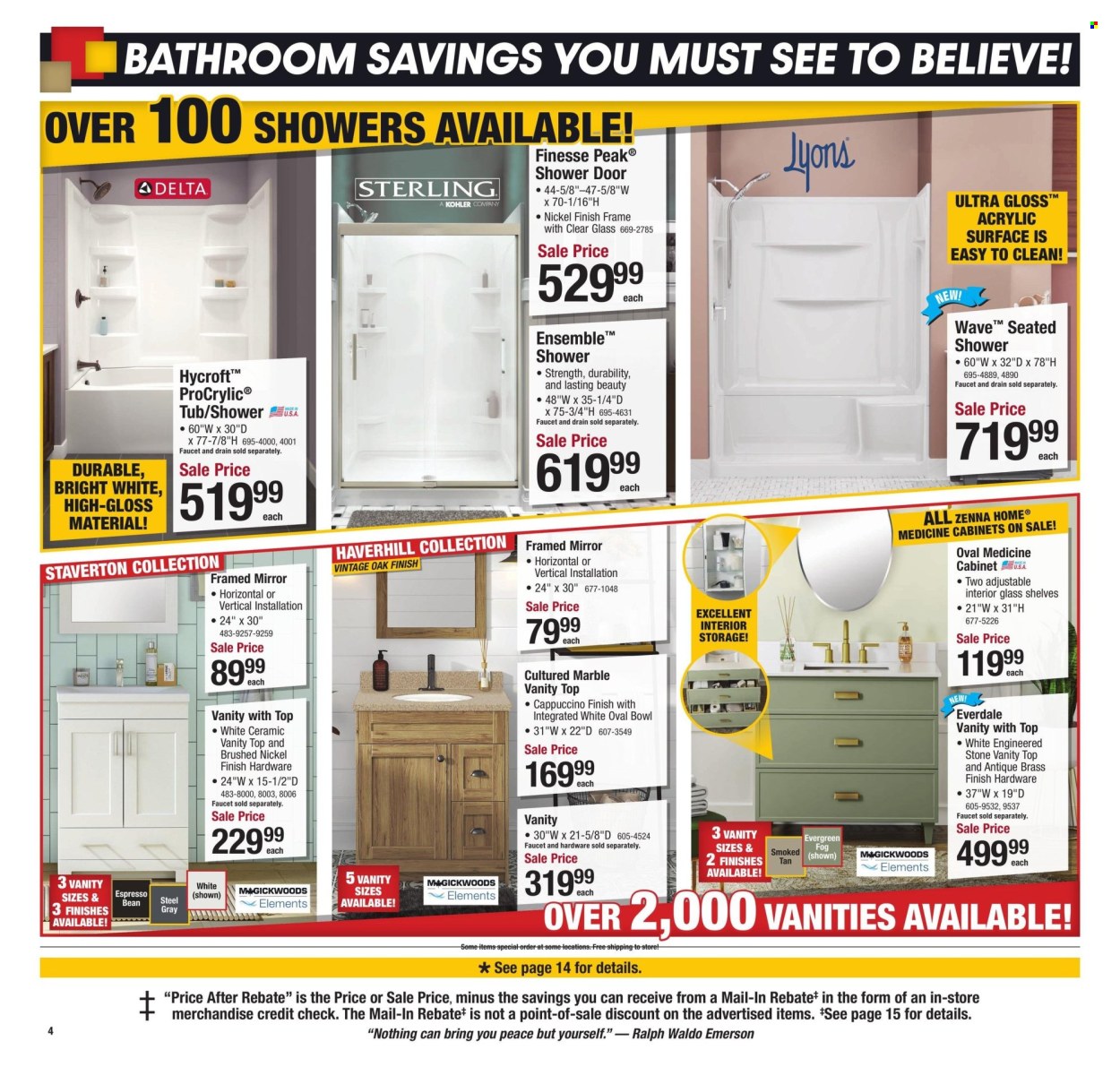 Menards ad - 01/01/2025 - 01/12/2025. Page 1