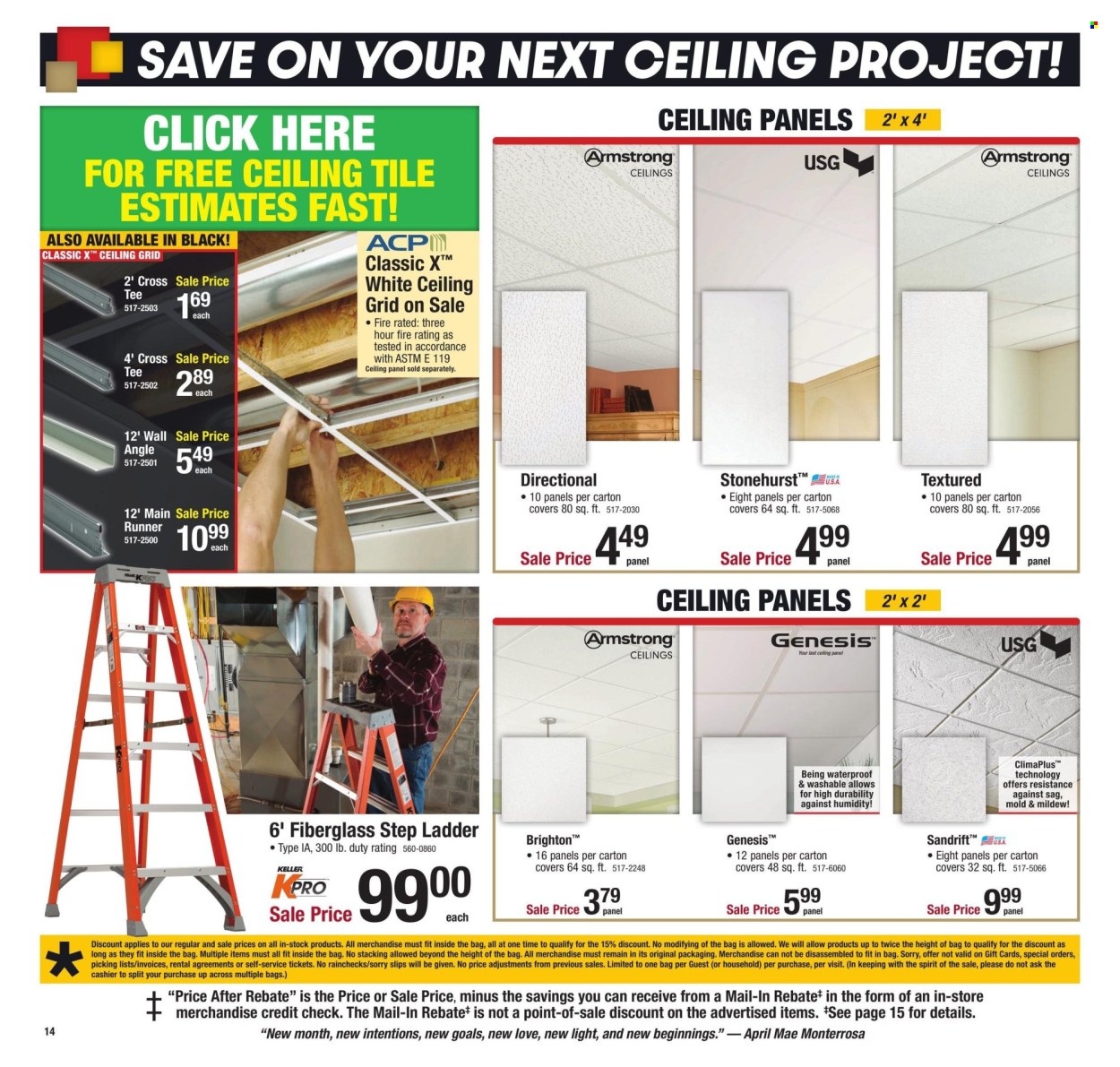 Menards ad - 01/01/2025 - 01/12/2025. Page 1